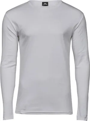 Produktbild von Tee Jays 530 | Mens Longsleeve Interlock Herren T-Shirt - Farbe: White - Größe: XL
