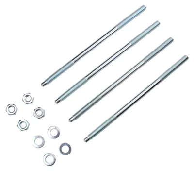 Produktbild von SET 4x Zuganker Stehbolzen - M 6 x 130 mm für Zylinder - Zylinderkopf Simson