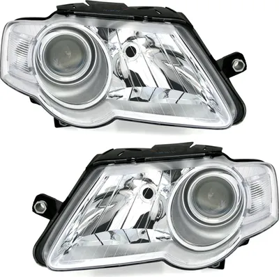 Produktbild von TYC Scheinwerfer Set Klarglas für VW Passat 3C B6 2005-2010 links + rechts H7