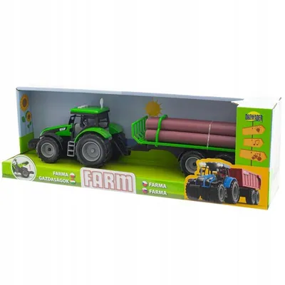 Produktbild von Pojazd Traktor z dźwiękami w pudełku