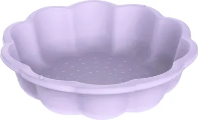 Image de Aire de jeux pour enfants Bac à sable à fleurs 76 cm plastique