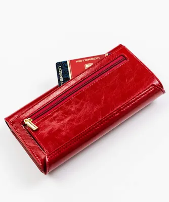 Image de Portefeuille de cartes en cuir avec protection RFID Stop