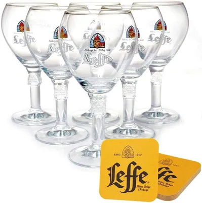 Obrázek produktu pro Sklenice na pivo Leffe 250 ml - 6 kusů