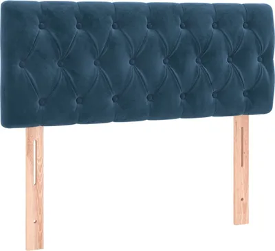 Zdjęcie produktu dla VidaXL 346324, Ciemny Niebieski, Poliester, Drewno, 900 mm, 78 cm, 88 cm, 70 mm