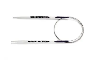 Produktbild von Prym 215805, Rundstricknadel, Weiß, Kunststoff, 800 mm, 4,5 mm, 1 Stück(e)