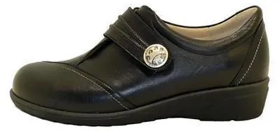 Produktbild von Finn Comfort Galway Damenslipper schwarz 2188014099 (5,5/schwarz)