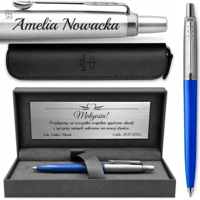 Obrázek produktu pro Parker Jotter 60 Kuličkové pero s gravírováním Dárková sada