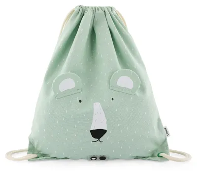 Produktbild von Trixie Turnbeutel Sporttasche Mr. Polar Bear - wasserabweisend für Kinder