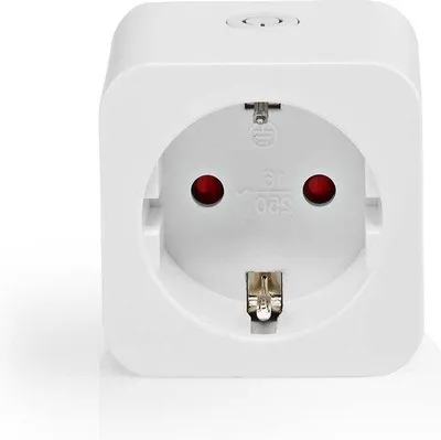 Zdjęcie produktu dla Inteligentna gniazdka z licznikiem energii i przełącznikiem – 1 styk – maks. 16 A – biała