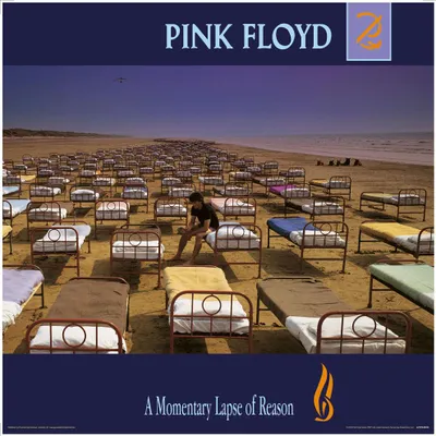 Obrázok produktu pre Pink Floyd – A Momentary Lapse of Reason, 12-palcový plagát s obalom albumu – 31 x 31 cm – plagát