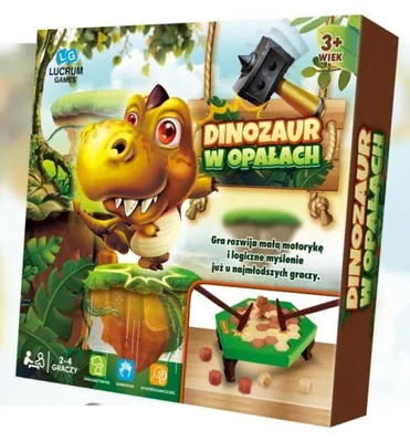 Zdjęcie produktu dla Gra zręcznościowa Dinozaur w opałach Lucrum Games