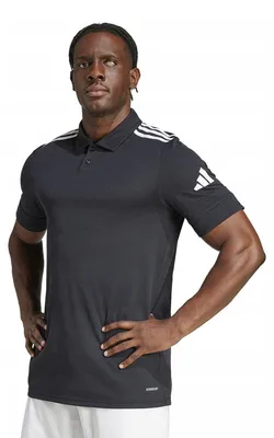 Produktbild von Adidas - "Squadra 25" Poloshirt für Herren SX747 (XXL) (Schwarz)
