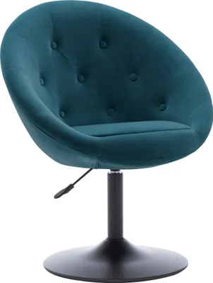 Produktbild von Duhome Clubsessel Loungesessel Höhenverstellbar Cocktailsessel Schminktisch Stuhl aus Samt, Grün