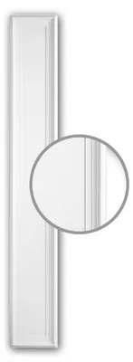 Image de Profhome 122040 Fût de pilastre Élement décorative