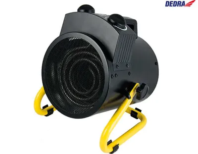 Produktbild von DEDRA DED9931B - Elektrokonvektor 3000 W, effiziente Heizung, schwarz, Ideal für mittlere Räume.