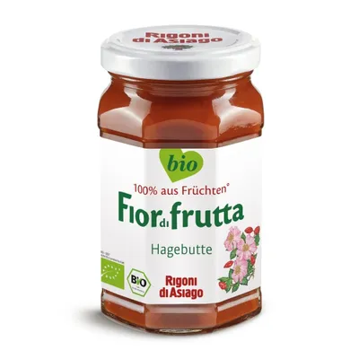 Produktbild von Rigoni di Asiago Fiordifrutta - Fruchtaufstrich - Hagebutte , 1er Pack (1 x 250 g)