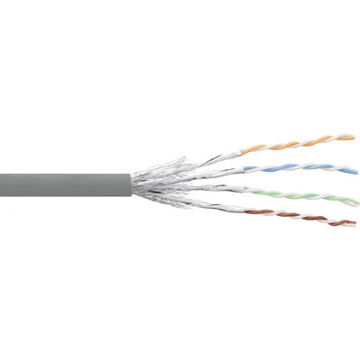 Obrázek produktu pro InLine 76499, 100 m, Cat6, S/FTP (S-STP), Šedá