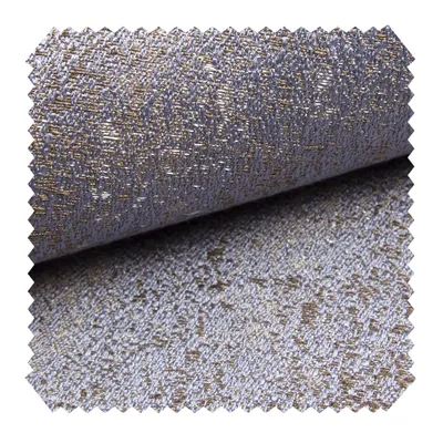 Produktbild von novely® exquisit BRIVIO - r Möbelstoff - Robuster Polsterstoff mit Metallic-Effekt - Pflegeleichte Meterware 1lfm - Farbe: 06 Blau Braun Weiß