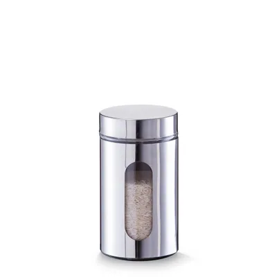 Produktbild von Zeller Vorratsglas, 750 ml, Edelstahl Ø10,2x18