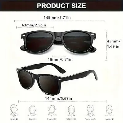 Zdjęcie produktu dla Okulary przeciwsłoneczne retro vintage uni  UV400 zawiasy sprężynowe