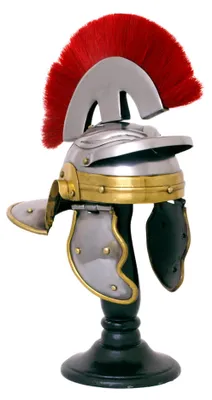 Produktbild von Dekohelm Miniaturhelm Zenturio mit Haarbusch