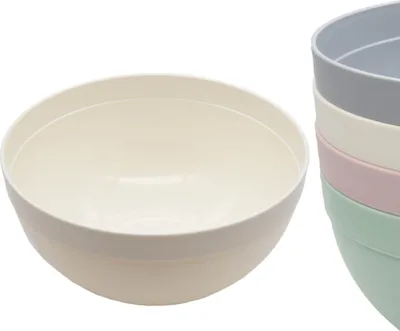 Produktbild von Salatschüssel Kunststoffschüssel Salatschale Rührschüssel Schüssel Schale Rund 6 Liter 28 cm x 13,5 cm