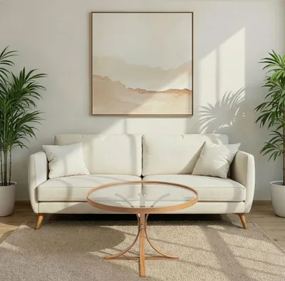 Immagine prodotto di Skye Decor, tavolino di alta qualità in rovere al 100%, 80 x 47 x 80 cm | Piano in vetro temperato al 100% (4 mm) | Design moderno, ideale per salotti eleganti.