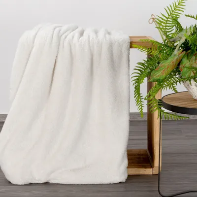 Produktbild von Wohndecke BLINK 150X200 weiß silber