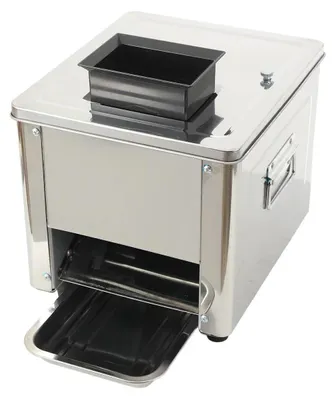 Produktbild von Fleischschneidemaschine & Fleischwolf - Tischgerät - Edelstahl - Doppelte Einfüllöffnung - Automatisch - Für Gewerbe & Haushalt - Elektrisch