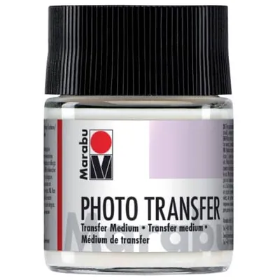 Produktbild von Marabu Foto Transfer Medium "PHOTO TRANSFER" 50 ml im Glas