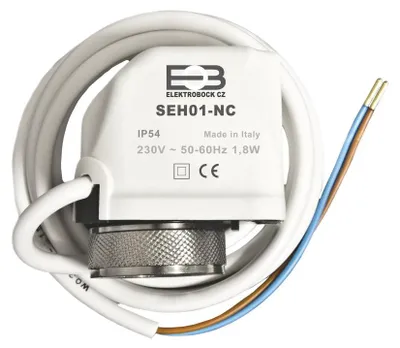 Produktbild von Elektrothermischer Stellantrieb SEH01-NC 230V für Fußbodenheizung