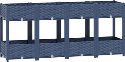 Obrázok produktu pre vidaXL Hochbeet 160x40x71 cm Polypropylén