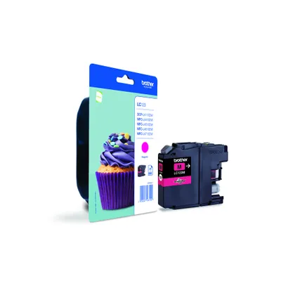 Produktbild von Brother Innobella LC123M Hoch Kapazität Tintenstrahl Tintenpatrone - Magenta - Original - 1er Pack - Tintenstrahl - Hoch Kapazität - 1er Pack