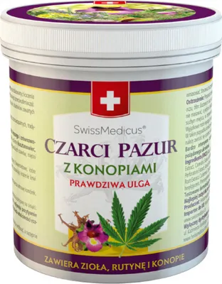 Immagine prodotto di Cannabidiolo gel SwissMedicus con erba del diavolo, rafforza le articolazioni e allevia i dolori, 250 ml