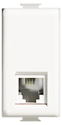 Immagine prodotto di PRESA TELEFONICA RJ11 'MATIX' BTICINO Bianco