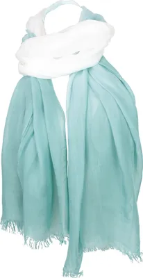 Produktbild von Glamexx24 Farbverlauft Damen Schal Halstuch Frau Kopftuch Unifarbe Schlauchschal Stola für Frühling Sommer Ganzjährig-Farbe: Sky Blau