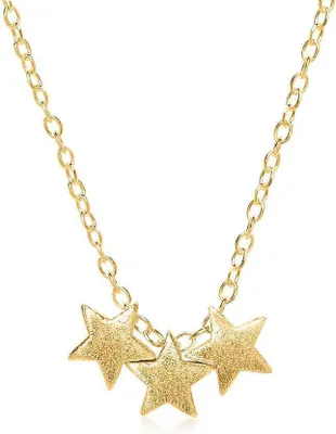 Produktbild von lanii Kette Sterne Sterlingsilber (Gold)