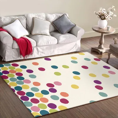Produktbild von Waschbarer Teppich mit rutschfester Unterlage, 100 x 160 cm