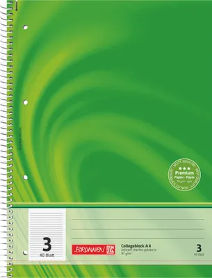 Produktbild von Collegeblock A4 Vivendi Lin3