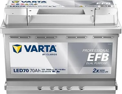Produktbild von Varta LED70 - DUAL Purpose Professional EFB 12V / 70Ah / 700A