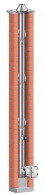 Zdjęcie produktu dla Schiedel | Zestaw do renowacji komina Prima Plus, średnica 130 mm | 9 m