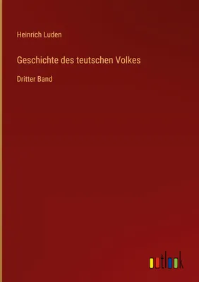 Produktbild von Geschichte des teutschen Volkes