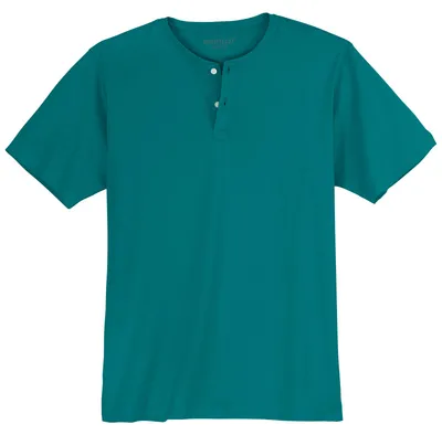 Produktbild von Redfield XXL Basic T-Shirt Knopfleiste dunkelpetrol