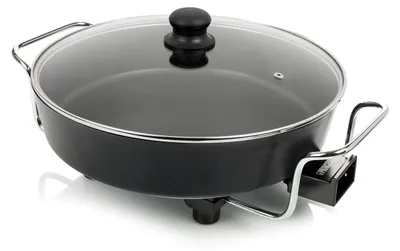 Produktbild von Princess 01.162367.01.500 Multi Wonder Chef Pro, Rund, Schwarz, Aluminium, Glas, 5,4 l, 215 °C