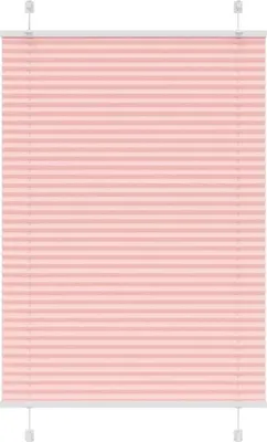 Produktbild von Plissee Rosa 85x100 cm Stoffbreite 84,4 cm Polyester
