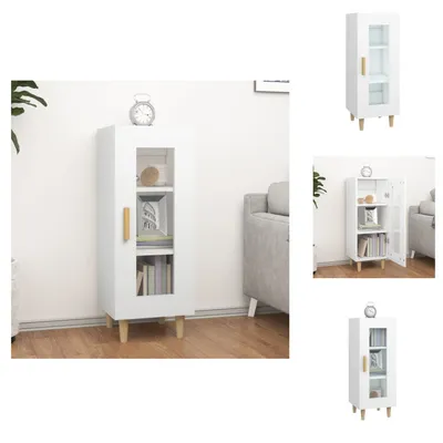 Produktbild von vidaXL Sideboard Weiß 34,5x34x90 cm Holzwerkstoff -  Sideboards