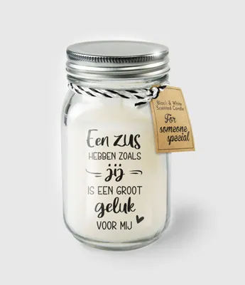 Produktbild von Duftkerze im Glas – Schwester