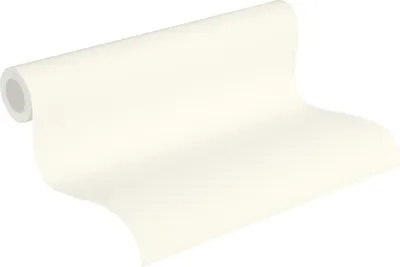 Produktbild von Profhome 368991-GU Ton-in-Ton Tapete Uni matt weiß 5,33 m2