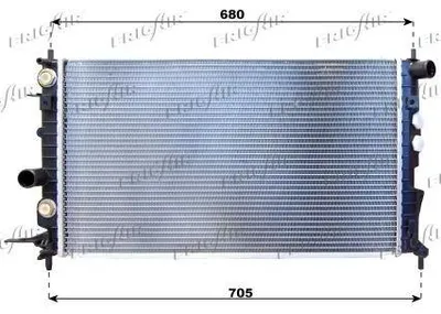 Produktbild von FRIGAIR 0107.3058 Kühler Wasserkühler Motorkühler für OPEL VECTRA B (36) VECTRA B Caravan (31) VECTRA B CC (38) für SAAB 9-5 (YS3E) für VAUXHALL