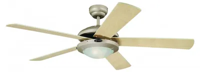 Produktbild von Deckenventilator Comet Titan 132 cm mit Beleuchtung und Zugketten